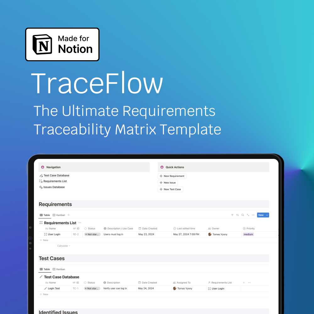 TraceFlow RTM