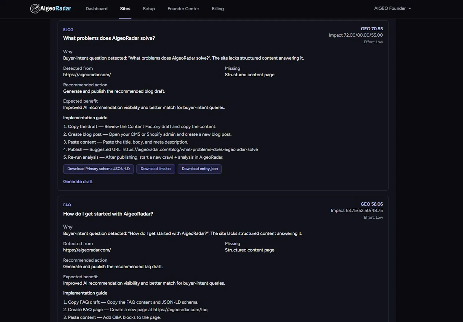 AigeoRadar screenshot 10