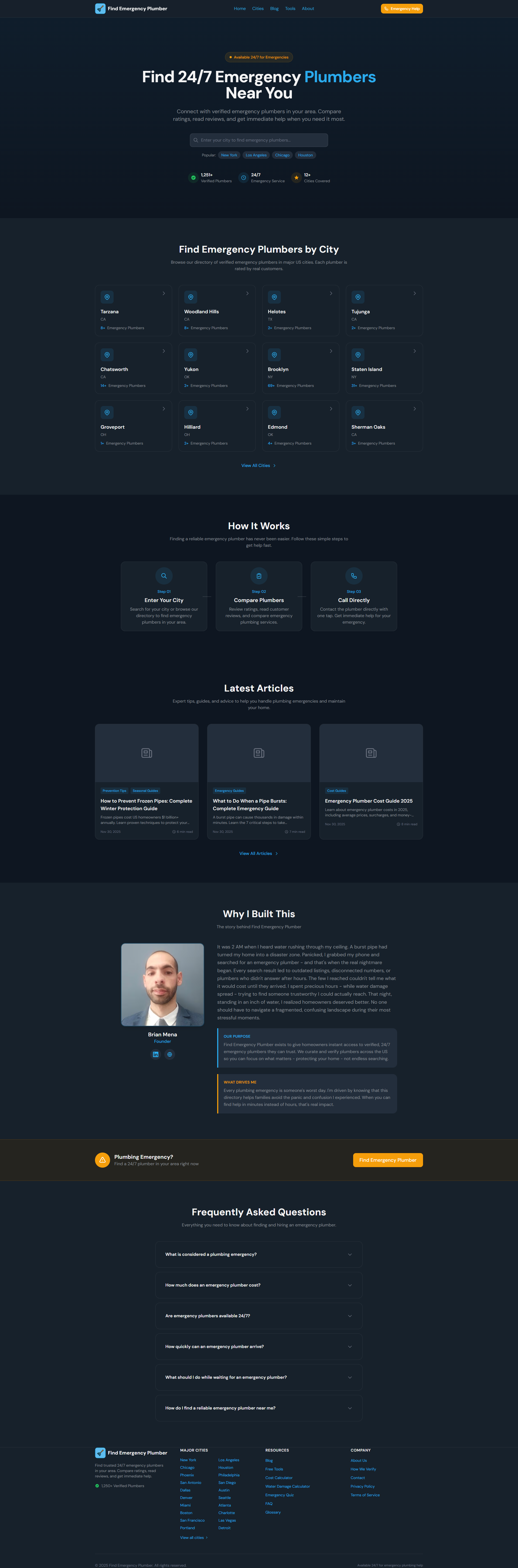 Find Emergency Plumber - Screenshot 5 showing product features and functionality