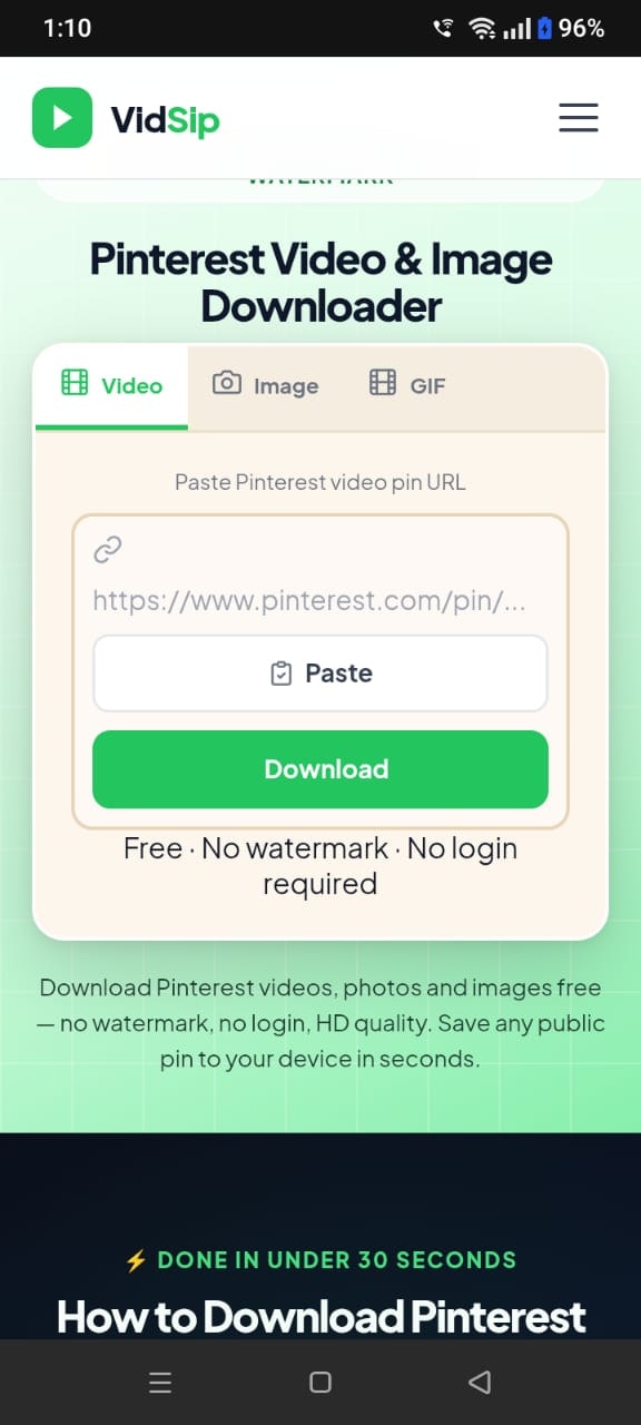 VidSip — Download Any Social Media Video gallery image