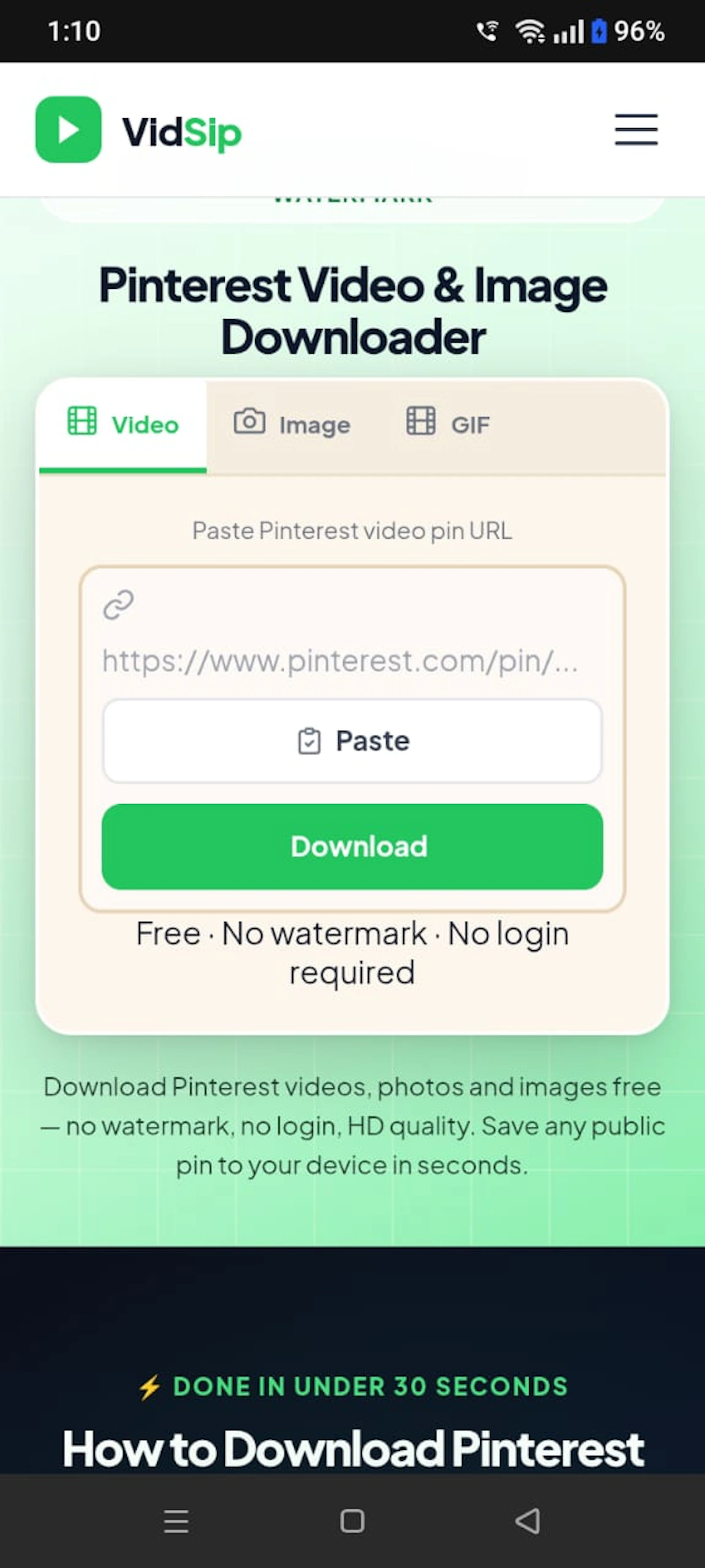 VidSip — Download Any Social Media Video screenshot 4