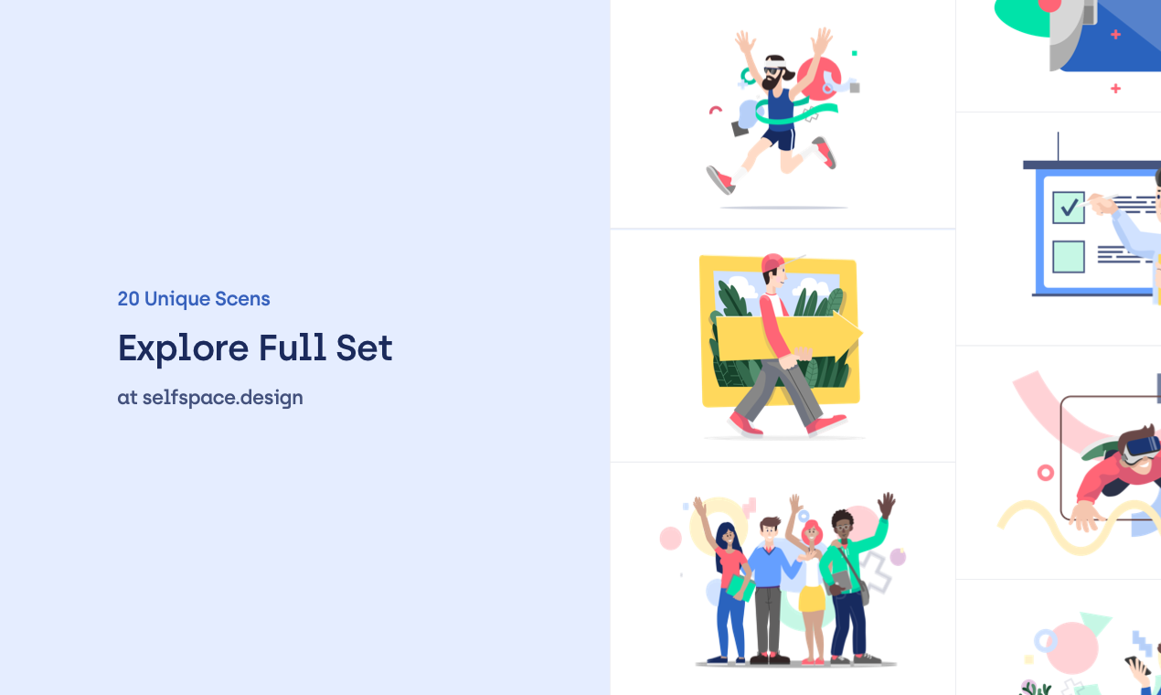 Self Space Illustrations gallery image