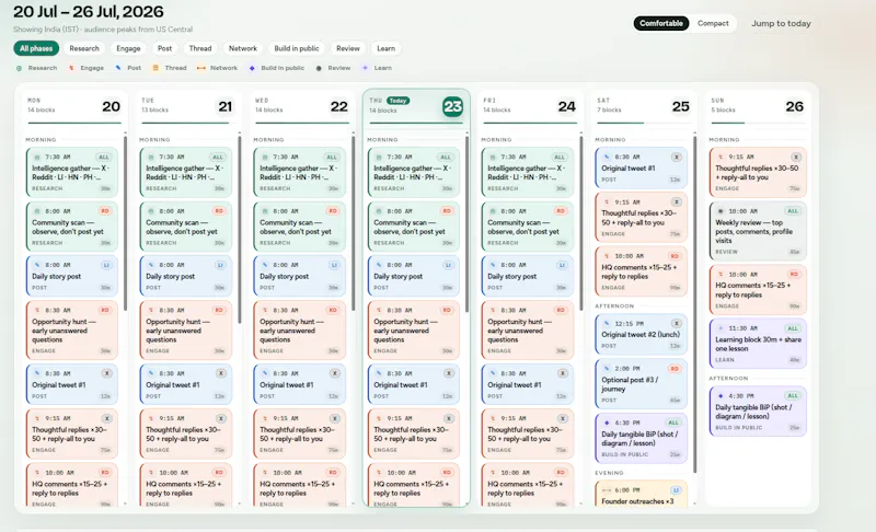 Digital Brand Calendar · Zeno screenshot 2