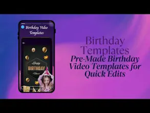 Happy Birthday Video Maker gallery image
