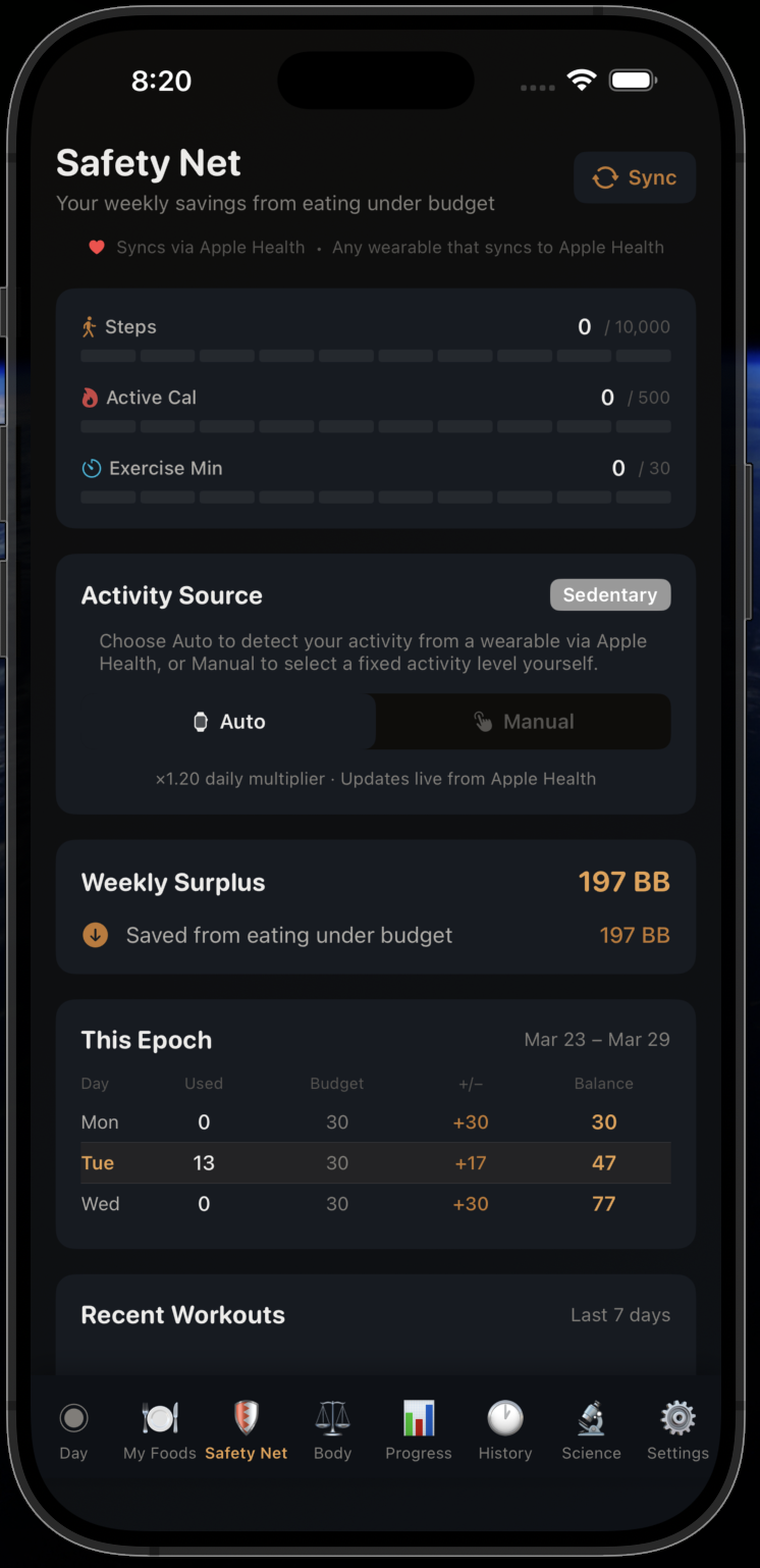 Blockbite — Track food easily gallery image
