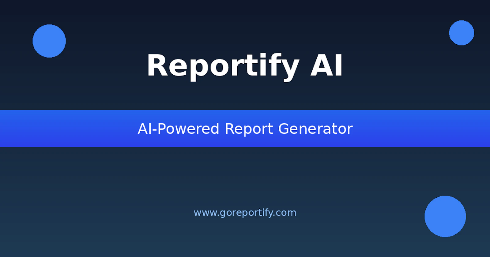  Reportify AI screenshot 1