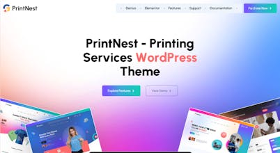 Printing Company & WooCommerce WP Theme gallery image
