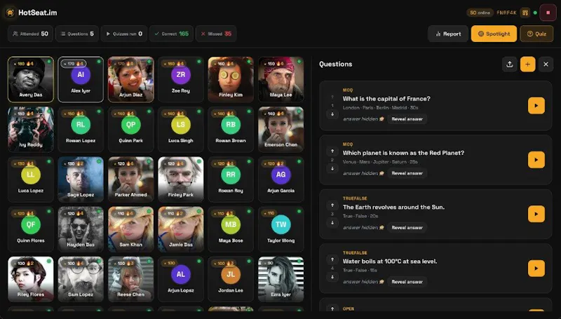 HotSeat.im screenshot 2