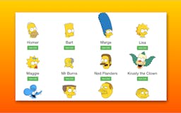 The Simpsons in CSS media 1