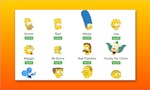 The Simpsons in CSS image