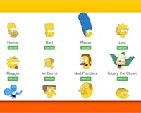 The Simpsons in CSS media 1