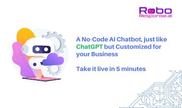 RoboResponseAI – Maßgeschneiderter KI-Chatbot für Unternehmen, der das Engagement auf Websites steigert.