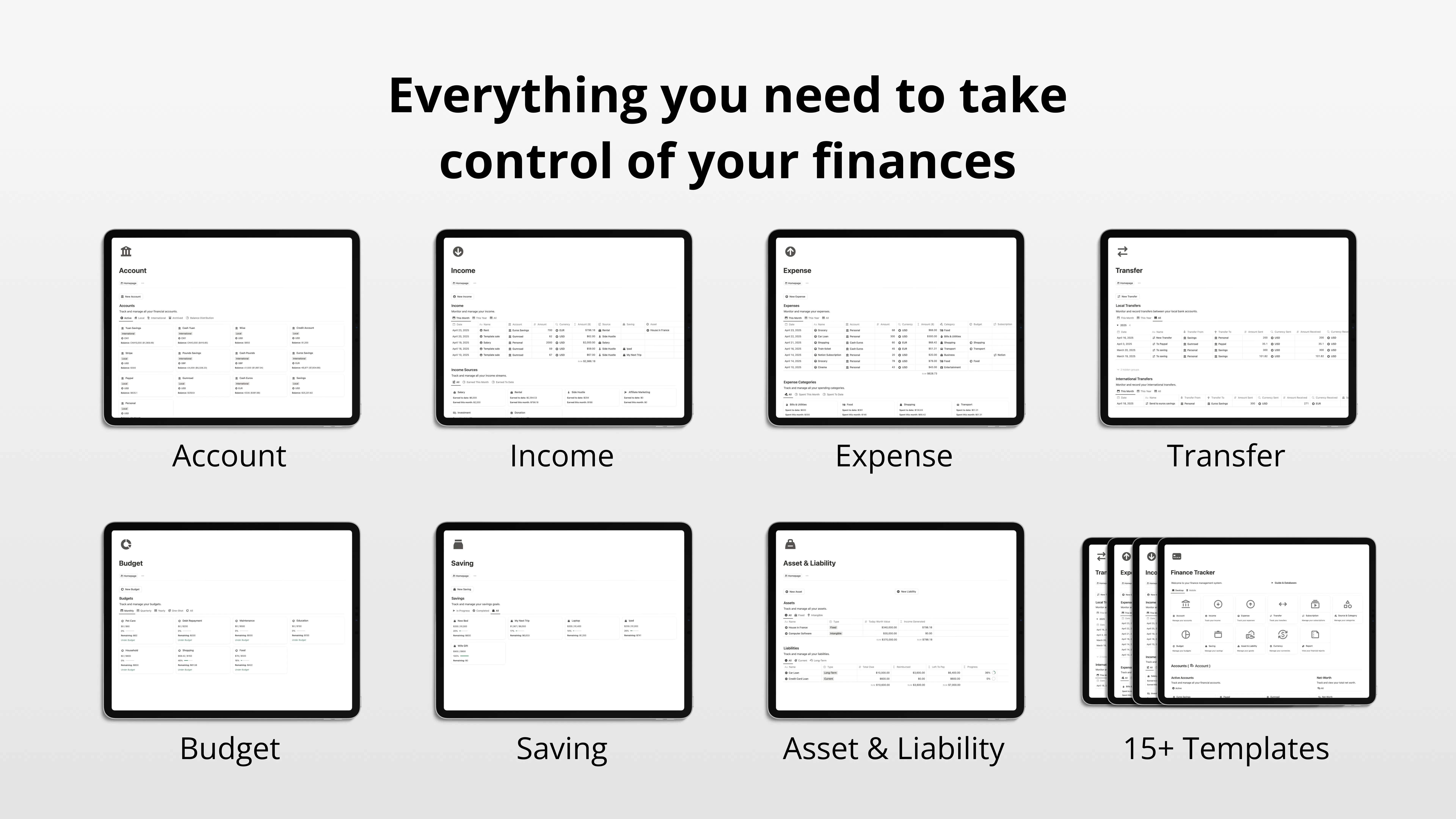 Notion Optimal Finance System gallery image