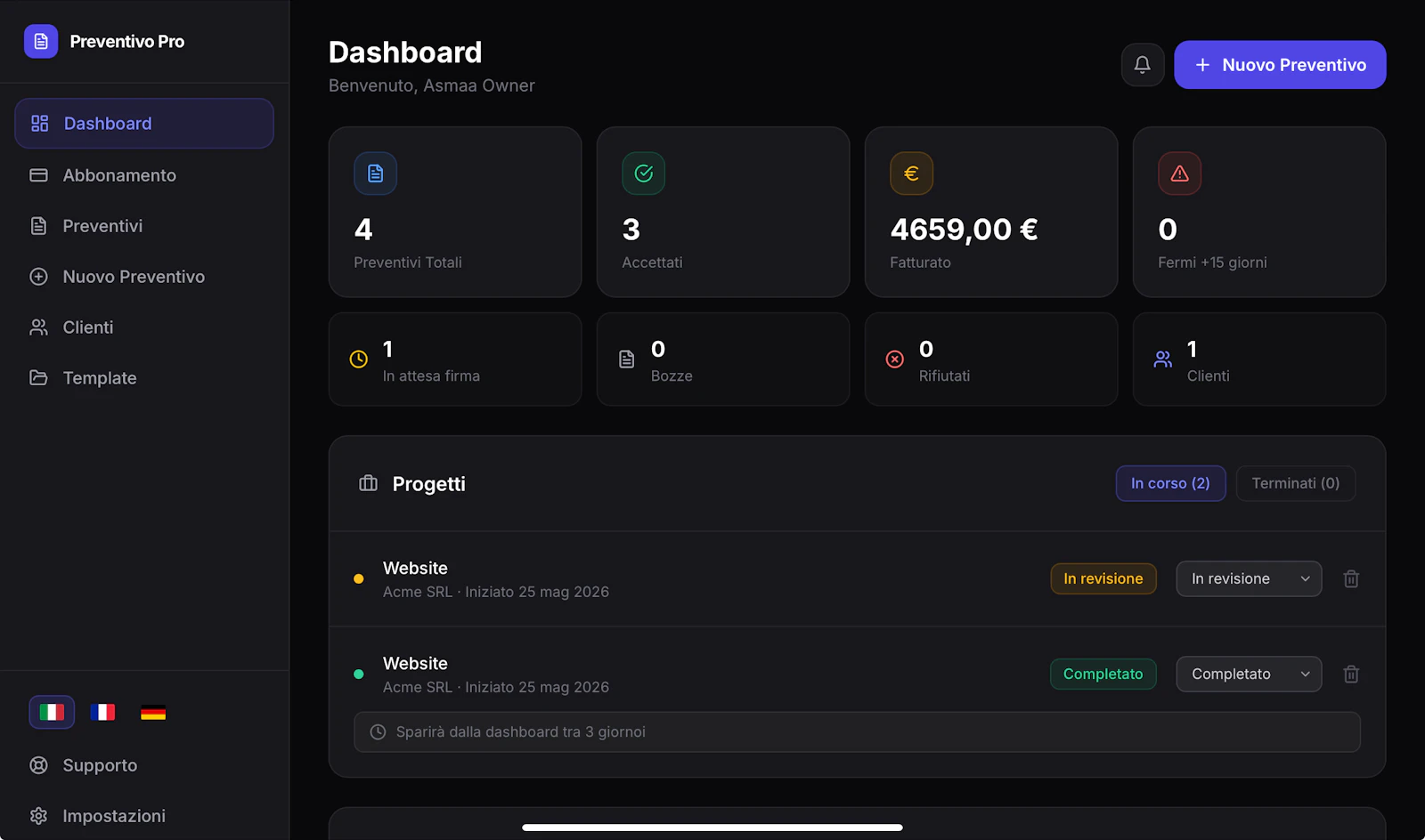 Preventivo Pro screenshot 9