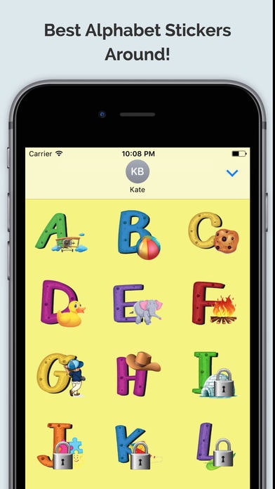 Awesome Alphabet Stickers gallery image