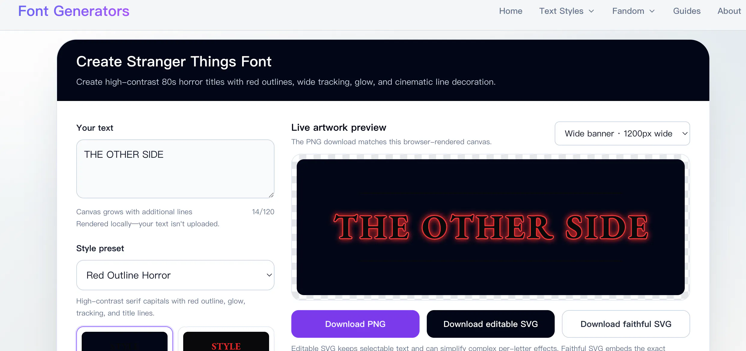 Font Generators gallery image