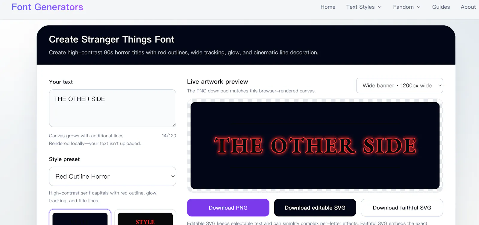 Font Generators screenshot 3