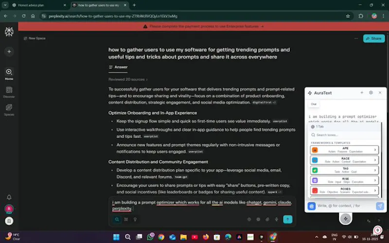 AuraText screenshot 2
