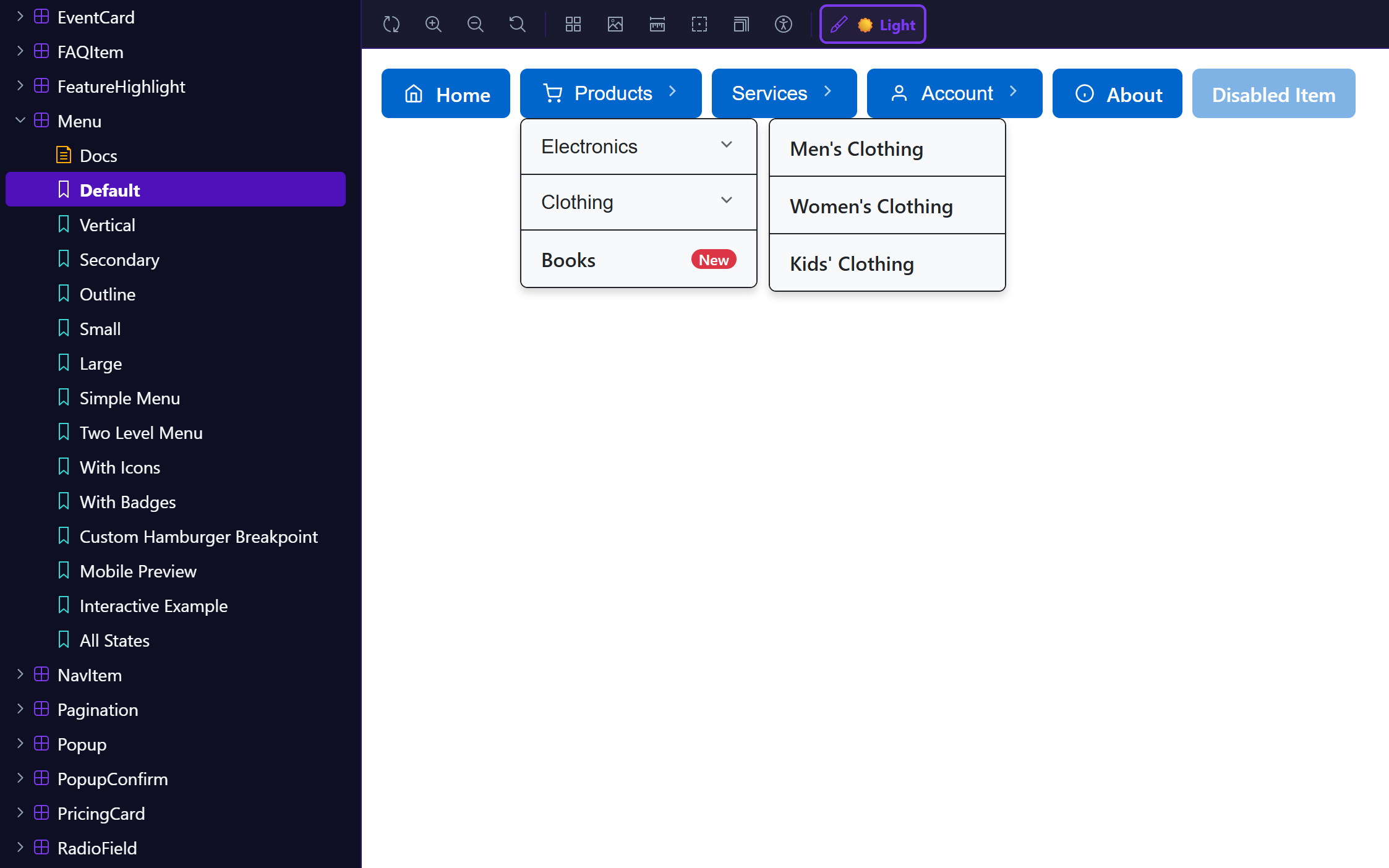 Atomic UI Components gallery image