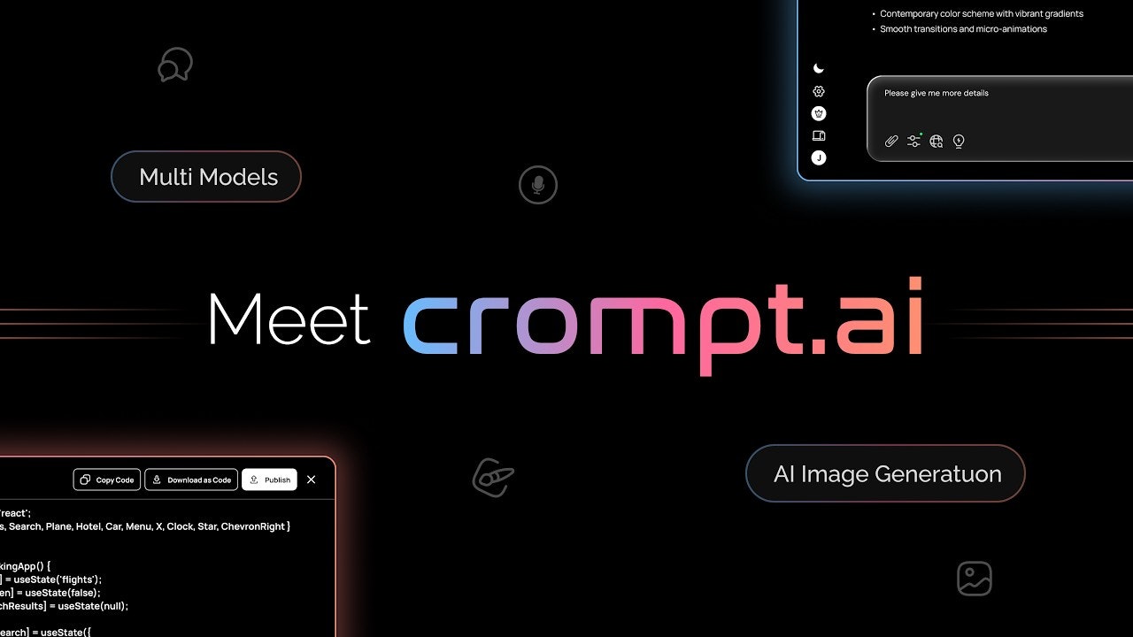Crompt AI App - Your Daily AI Assistant gallery image