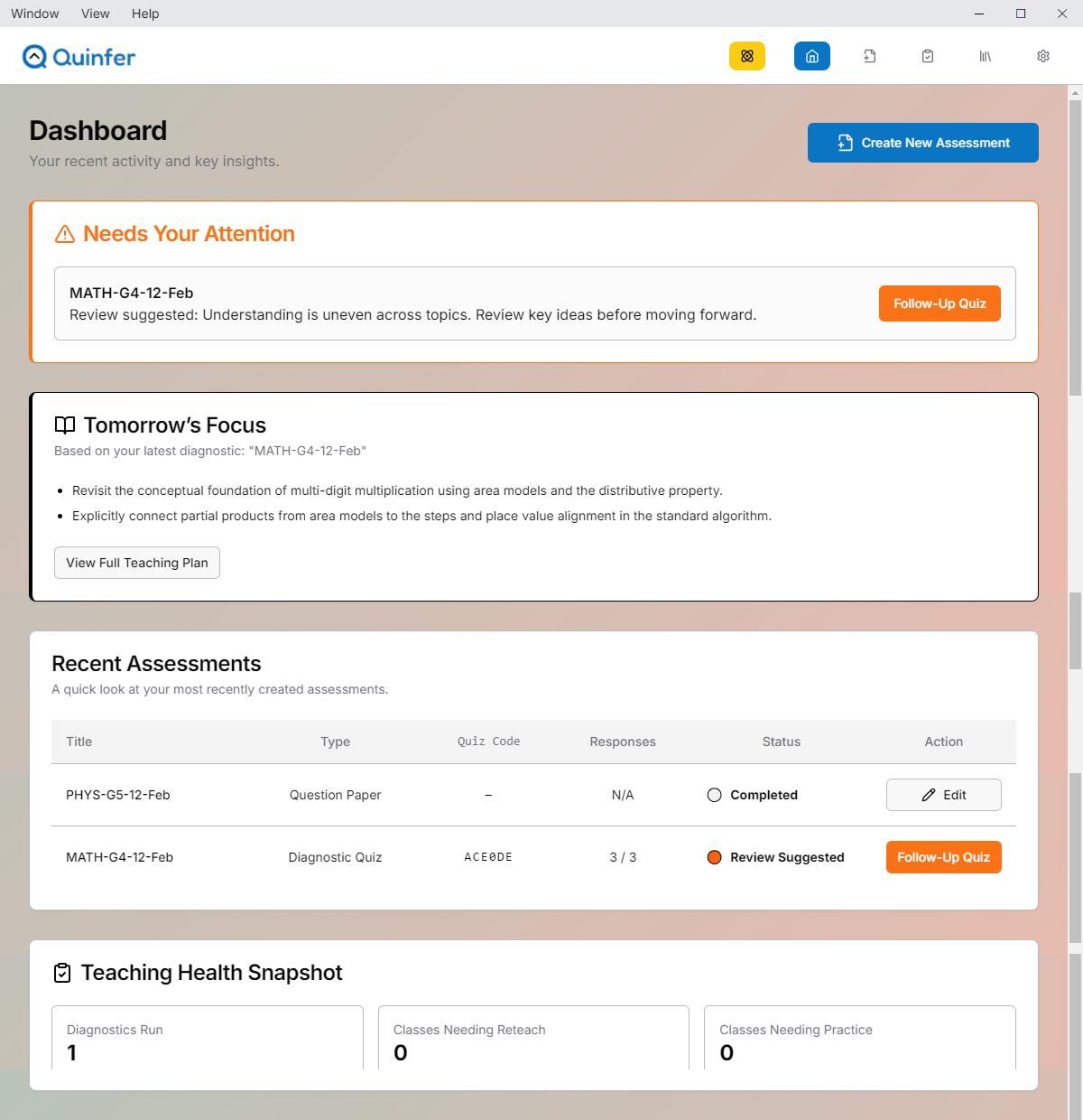 Quinfer - Screenshot 2 showing product features and functionality