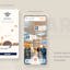 AR Airport Navigation App UI design