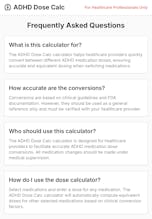 ADHD Dose Calc gallery image