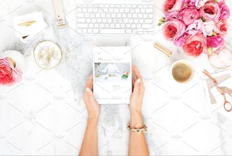 10 Beauty & Styled Mockups Bundle gallery image