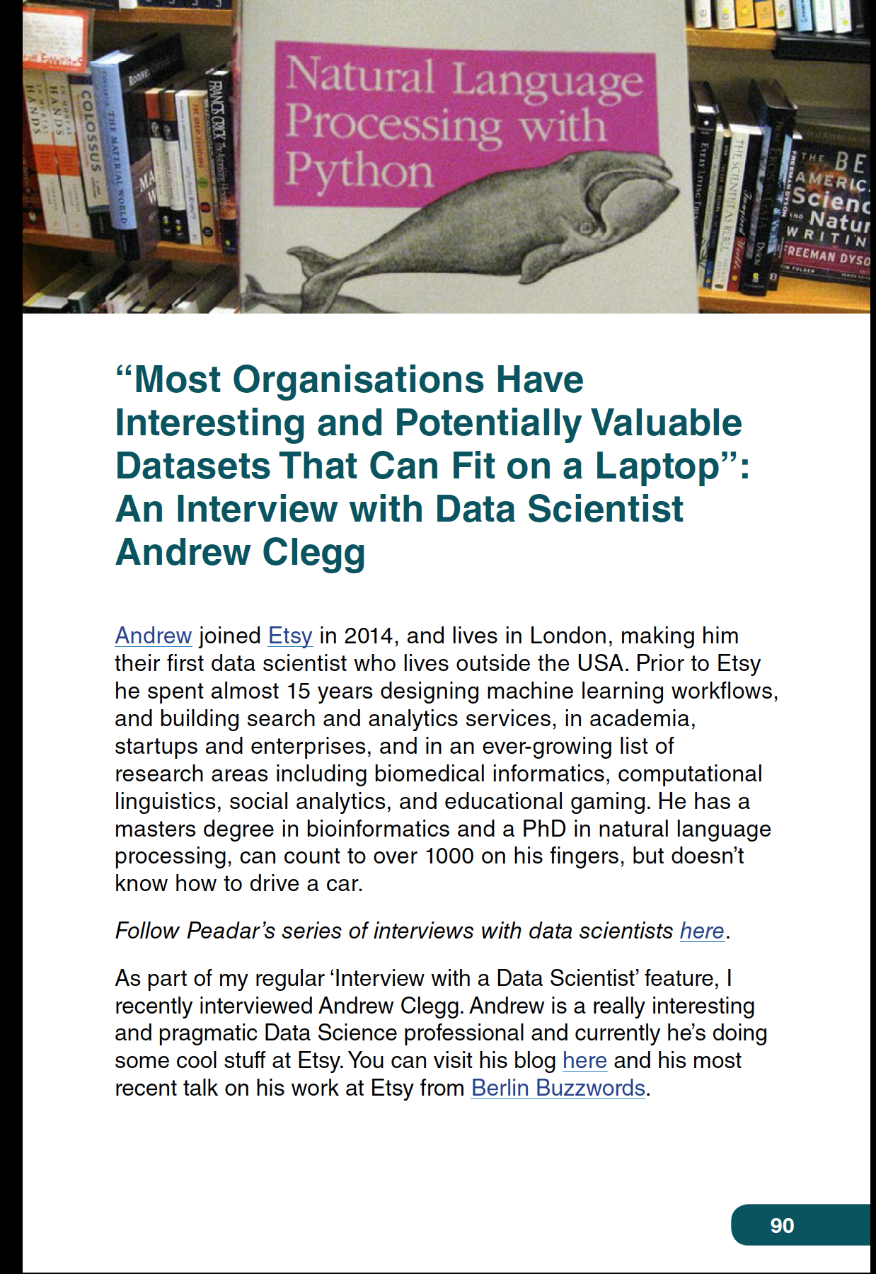 Interviews with Data Scientists: A discussion of the industry gallery image