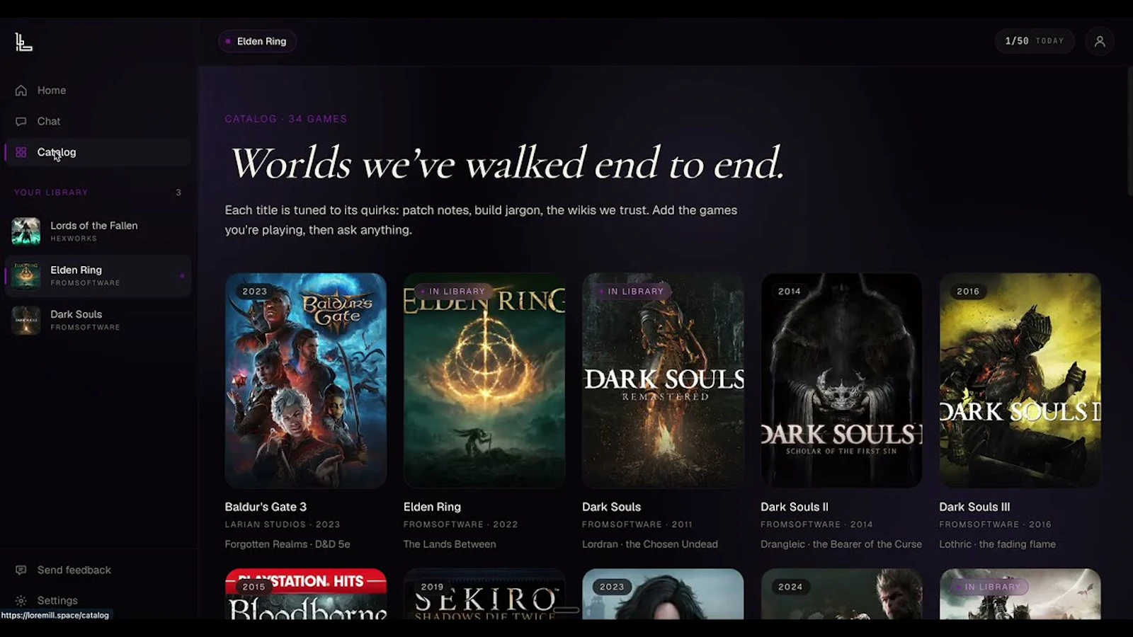Loremill screenshot 1 (video preview)