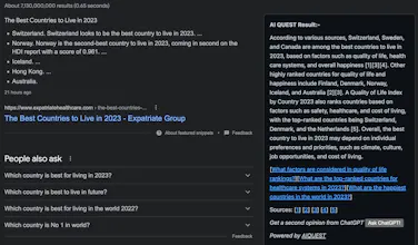 AIQUEST: CHATGPT Powered Search gallery image