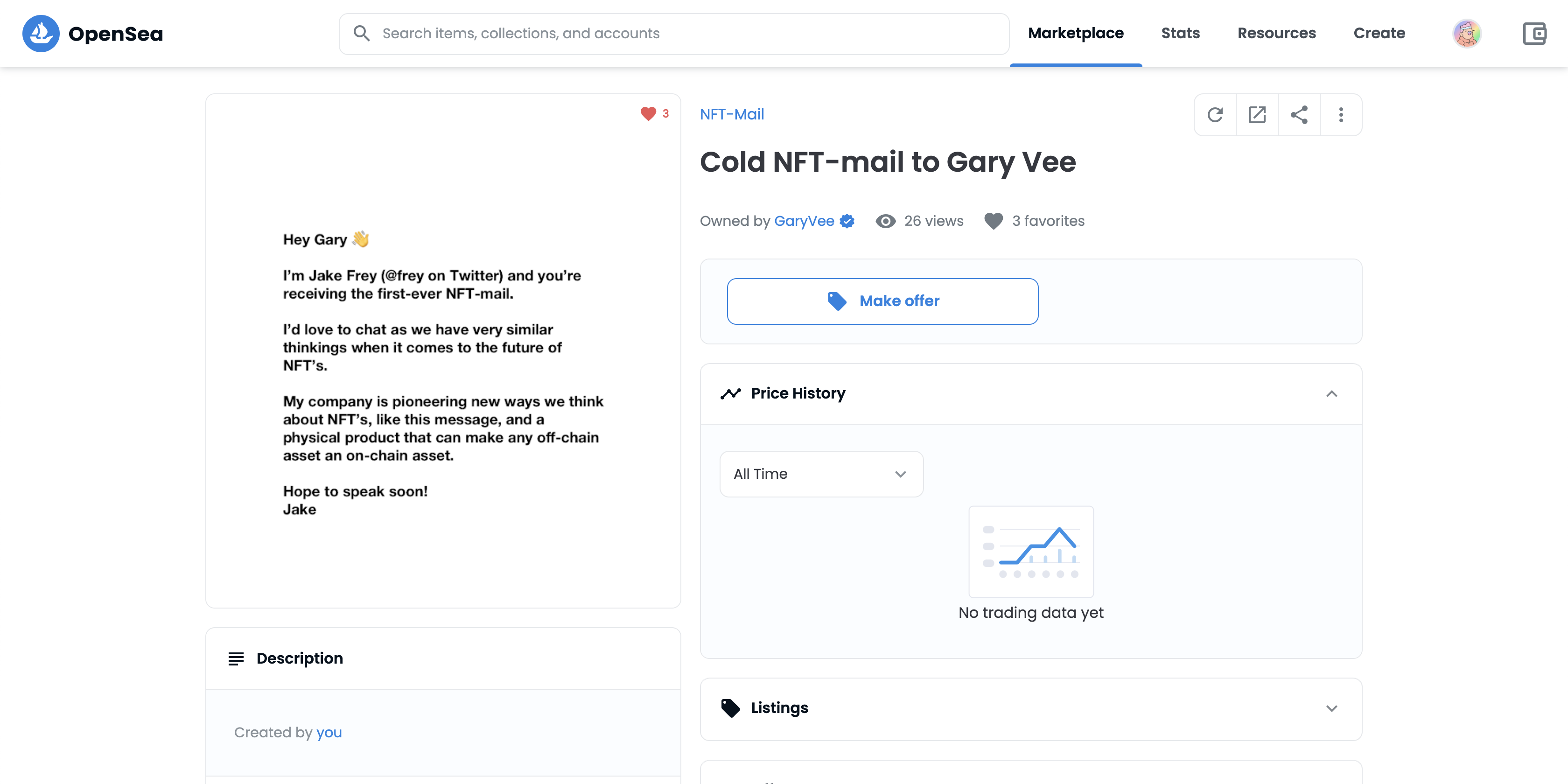 NFT Mail gallery image