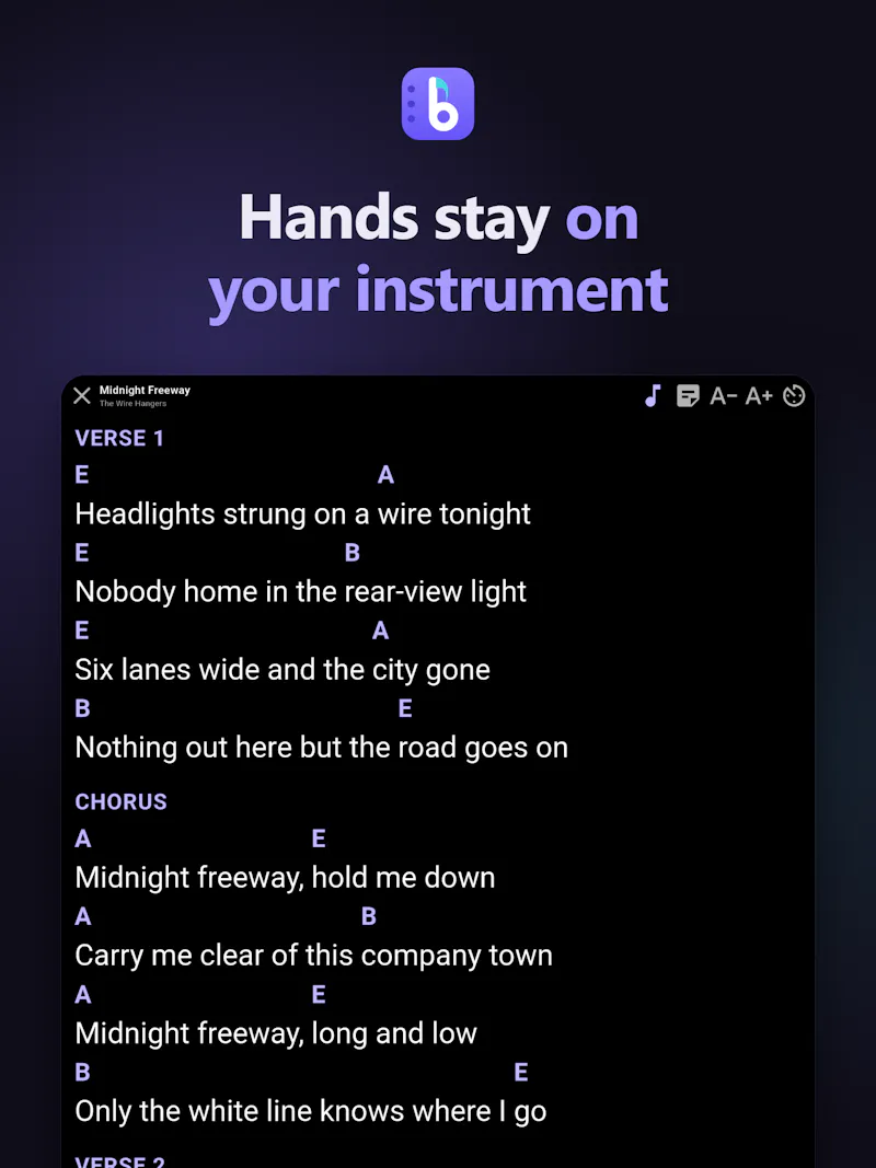 BandBinder: Charts & Setlists screenshot 3