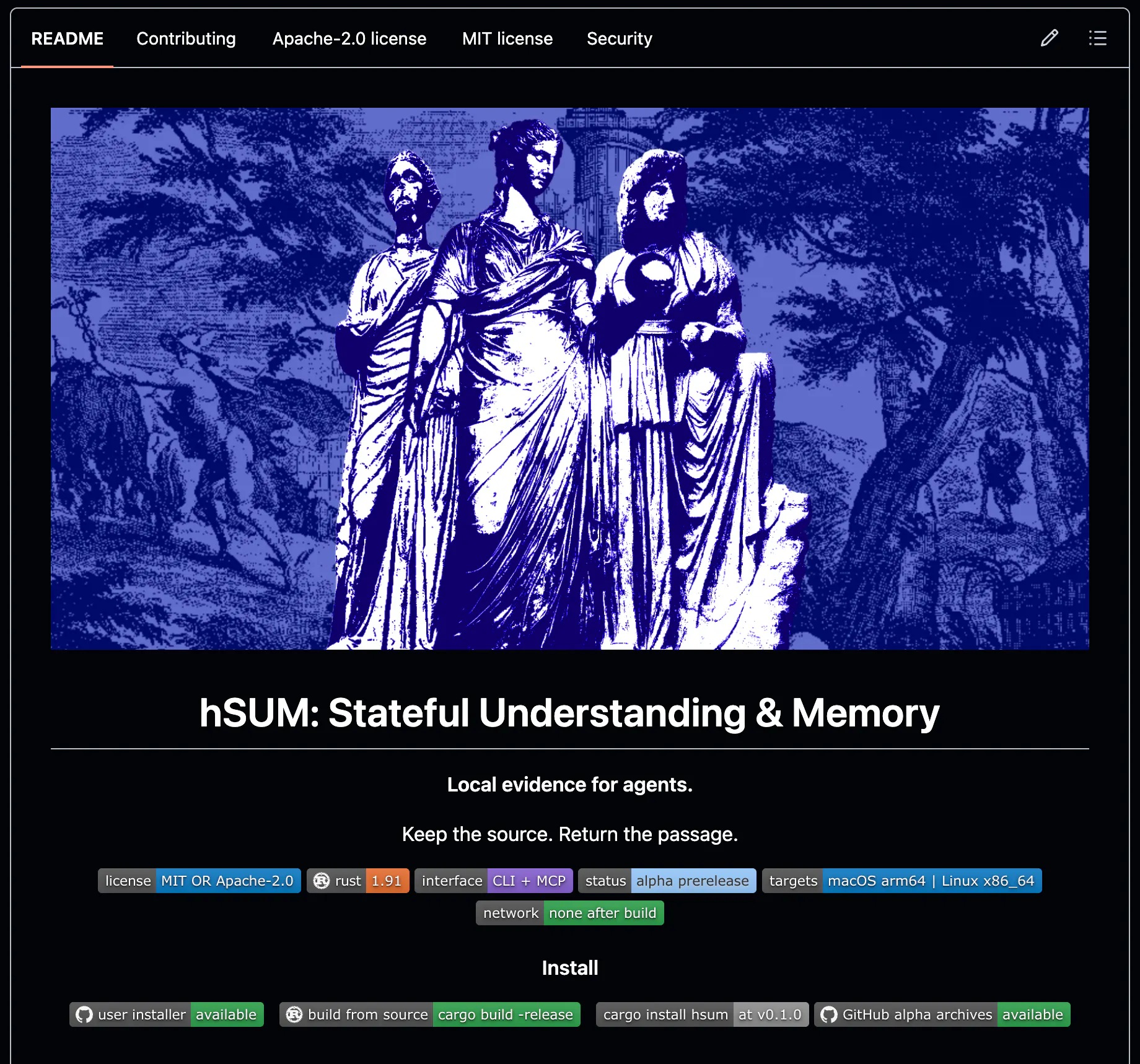 hSUM: Stateful Understanding & Memory gallery image