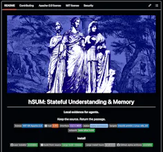 hSUM: Stateful Understanding & Memory gallery image