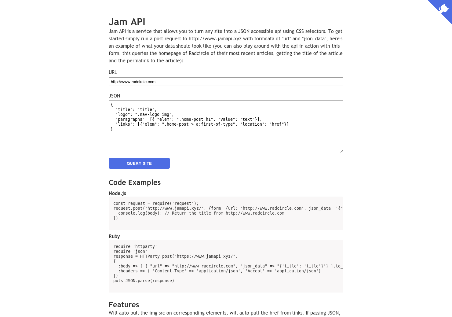 Jam API