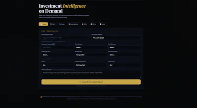 INVEX AI Professional Analysis Platform gallery image