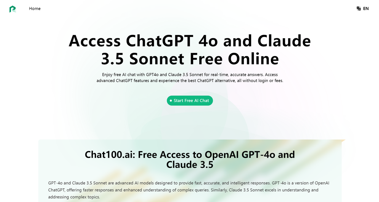 Chat100.ai media 1