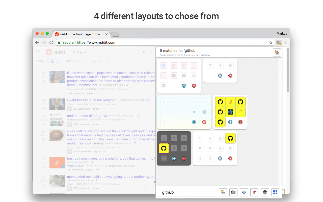 Tab Manager Plus for Chrome Image