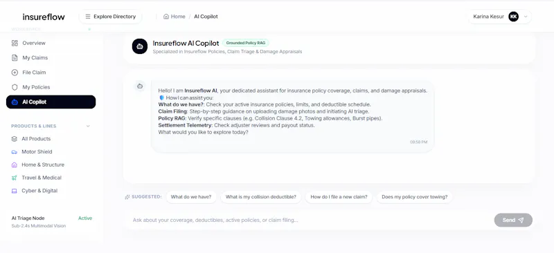 InsureFlow screenshot 4