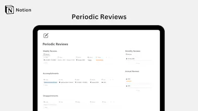Notion Periodic Reviews gallery image