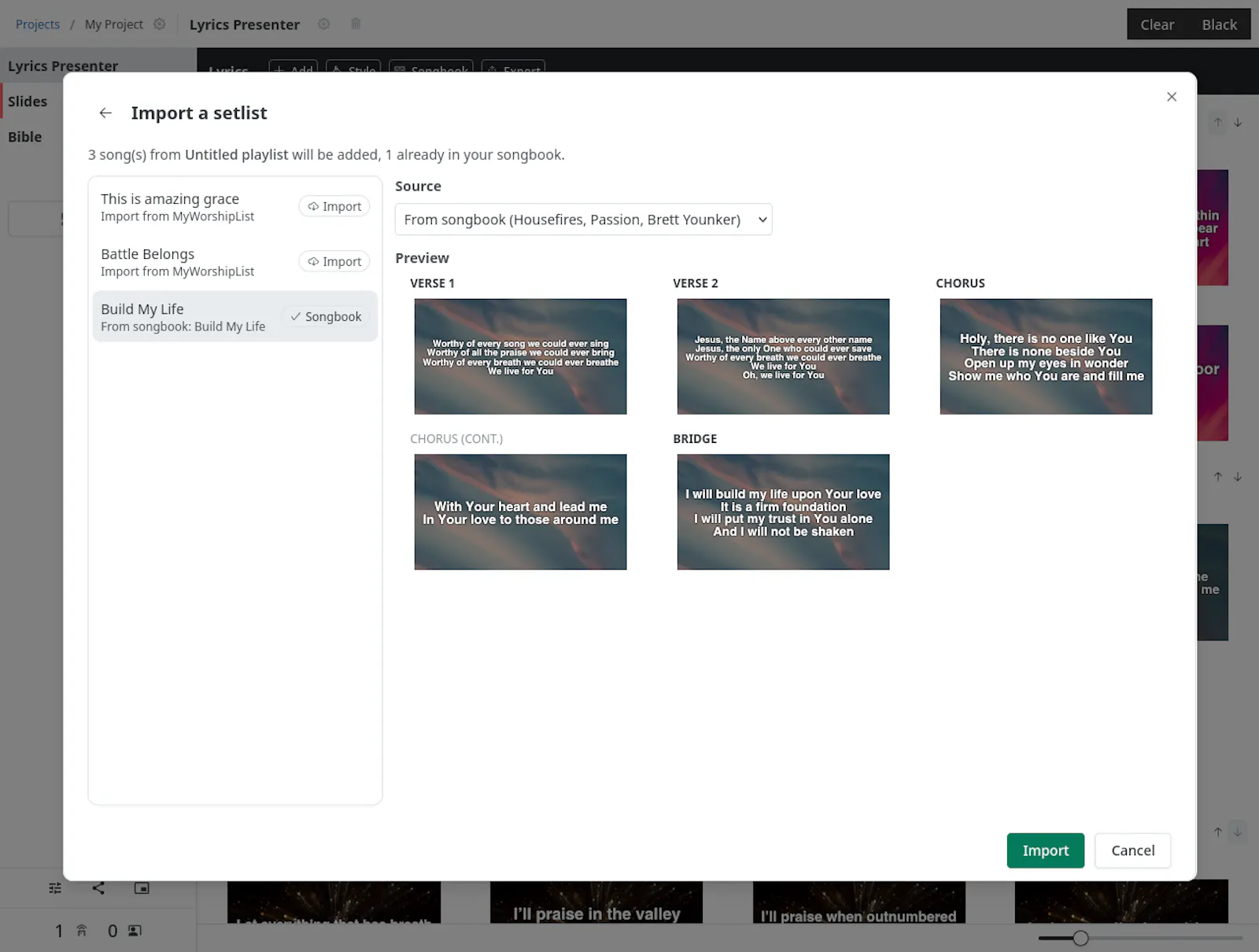TheOpenPresenter screenshot 2