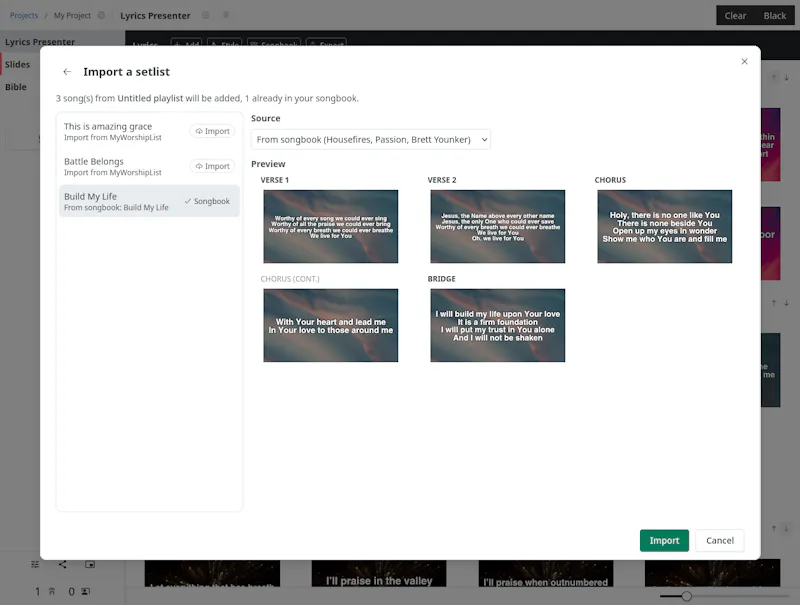 TheOpenPresenter screenshot 2