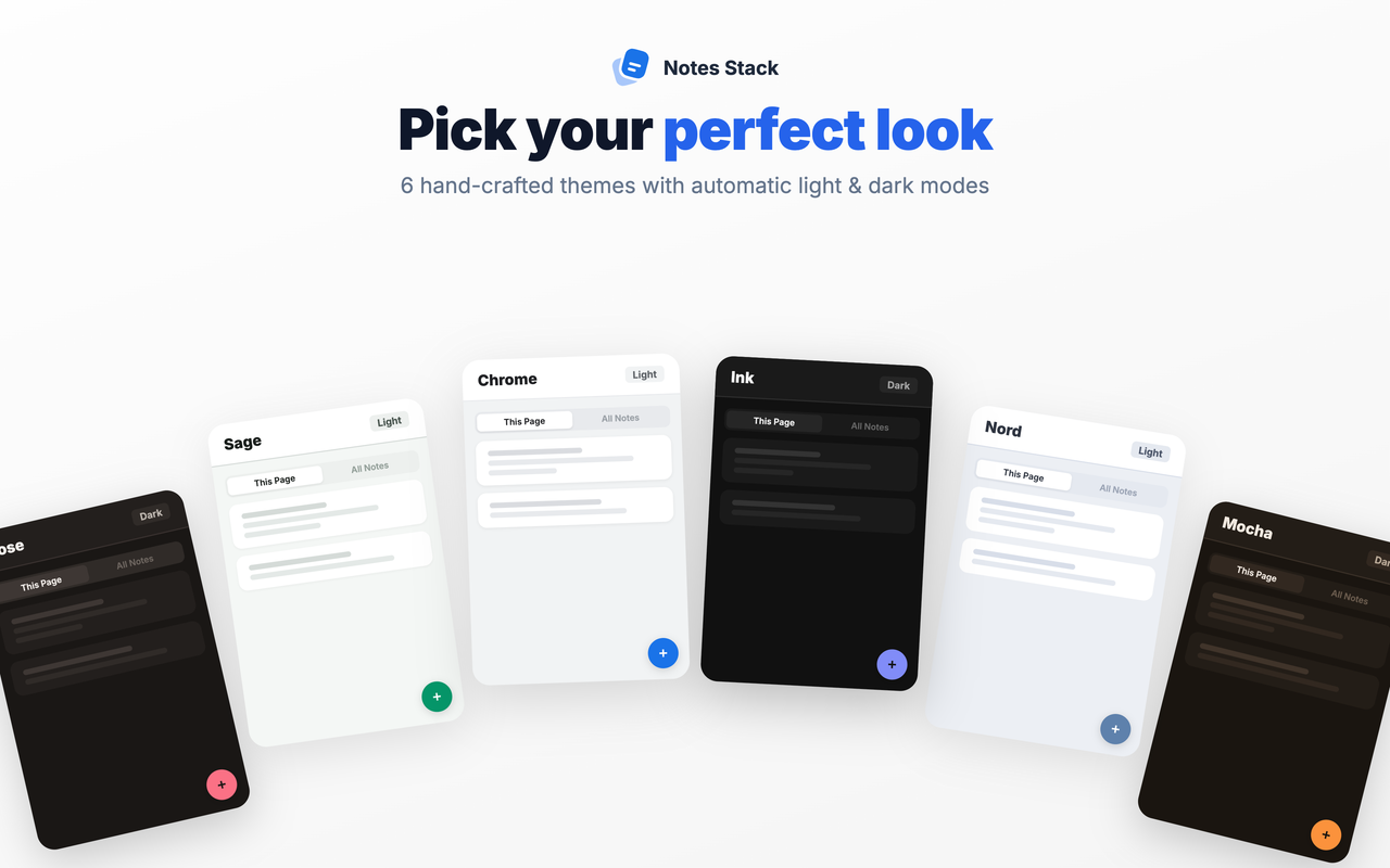 Notes Stack - Screenshot 5 showing product features and functionality