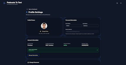 PodcastsToText gallery image