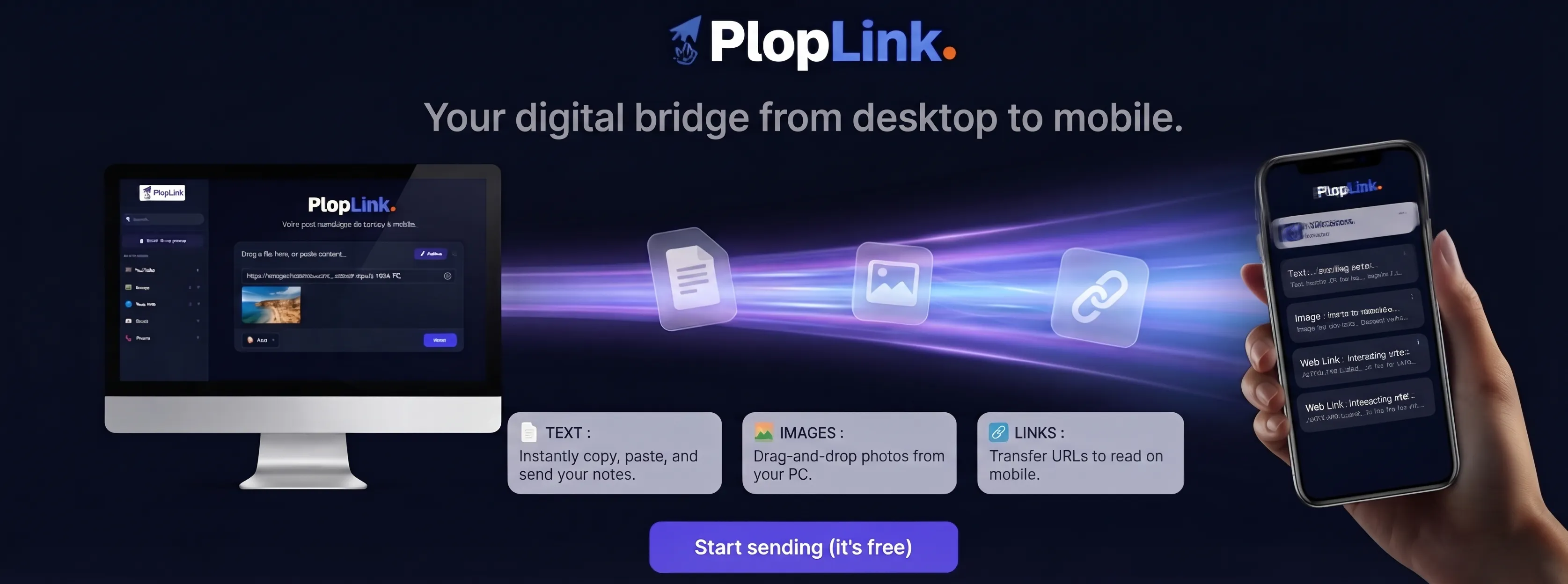 PlopLink screenshot
