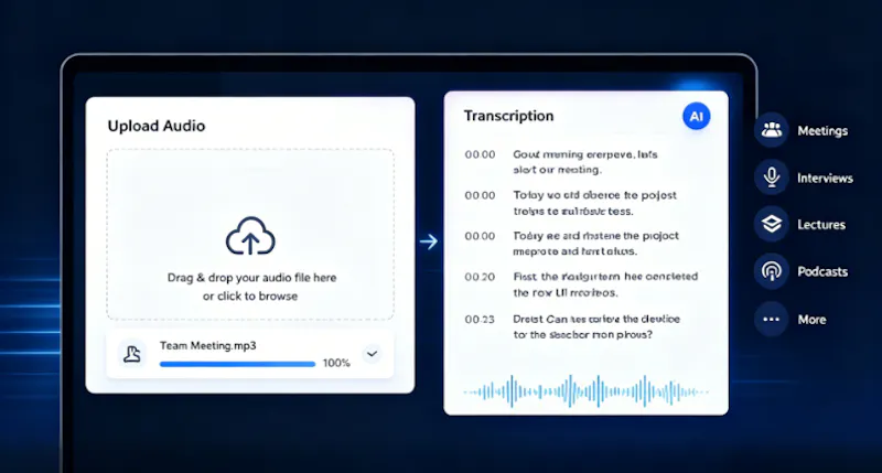 AudioTranscription.io screenshot 3