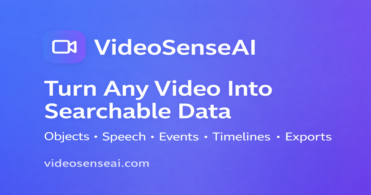 VideoSenseAI gallery image