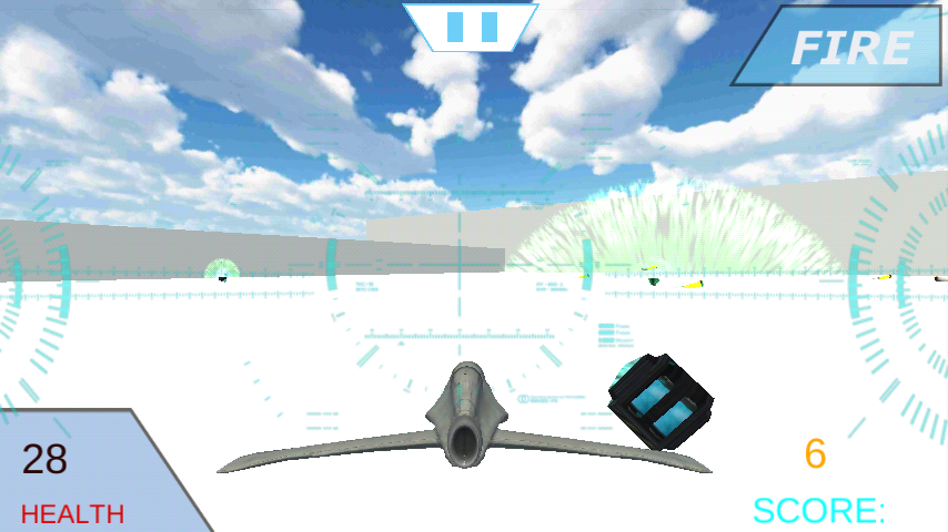 SAUCER SHOOTER (motion sensing based android 3D game) gallery image