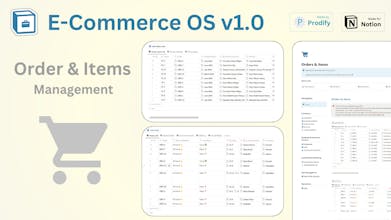 E-Commerce OS for Notion gallery image